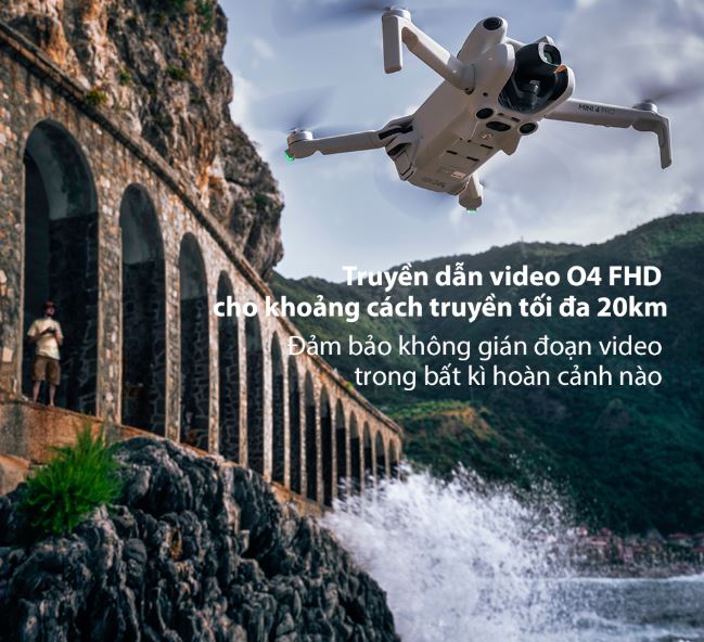 Flycam DJI Mini 4 Pro (GL) - Đẳng cấp cho mọi chuyến hành trình