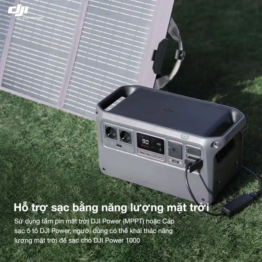 Bộ sạc điện di động DJI Power 1000 - Tối đa 2400W tiện lợi