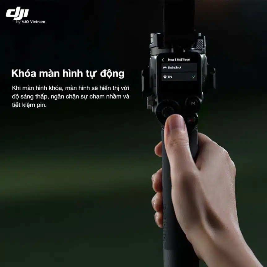 DJI RS4 - Thiết bị Gimbal cầm tay chống rung cho Camera