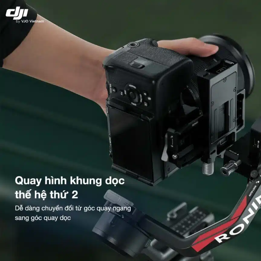 DJI RS4 - Thiết bị Gimbal cầm tay chống rung cho Camera