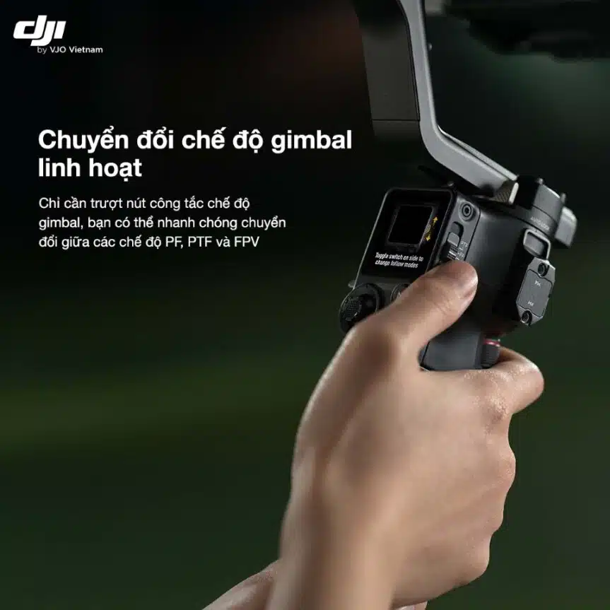 DJI RS4 - Thiết bị Gimbal cầm tay chống rung cho Camera
