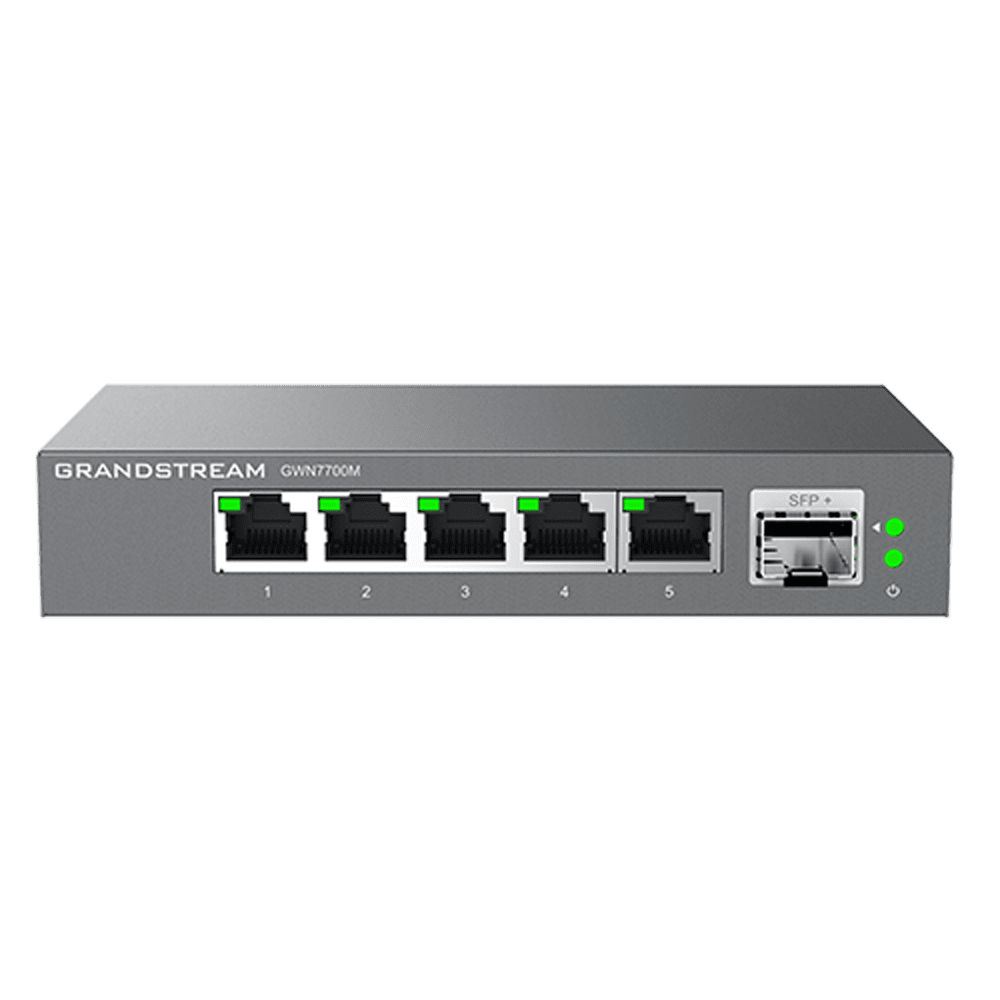 Switch chia mạng 5 cổng 2.5G Grandstream GWN7700M