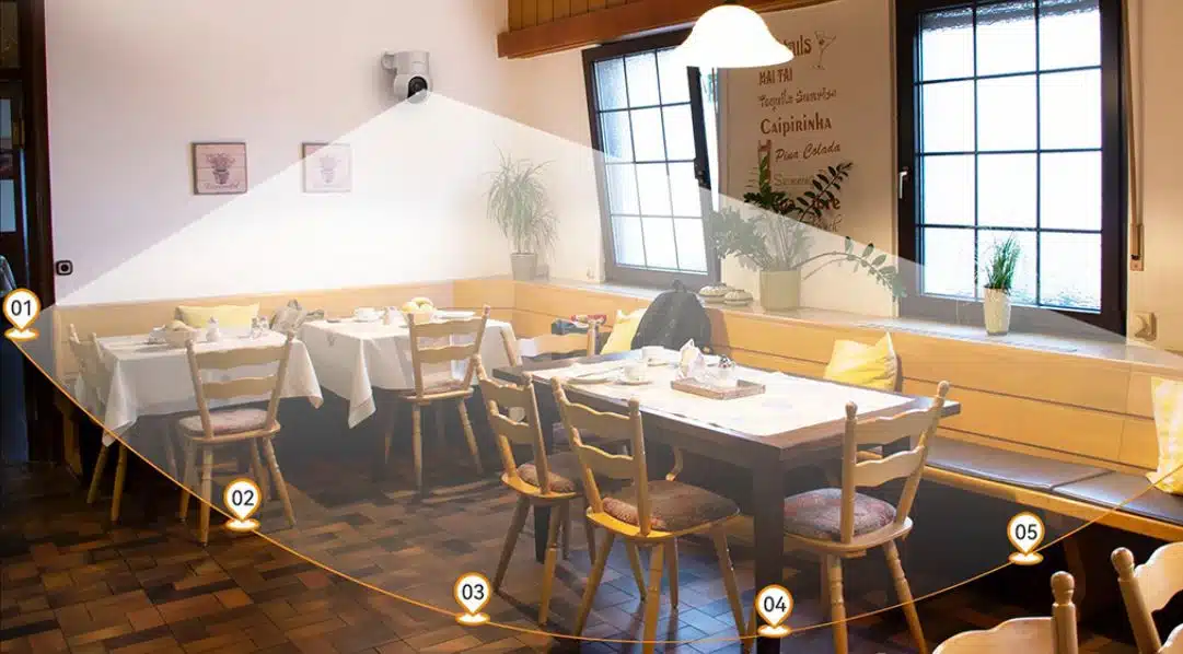 Camera WiFi IMOU IPC-K2MP-3H1WE (Ranger Mini) 2K - 3MP, Full Color, WiFi 6