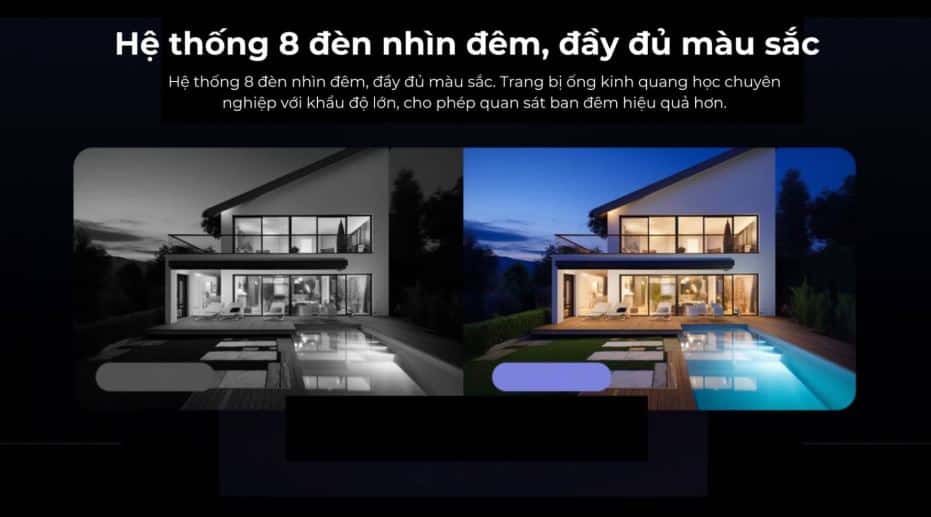 Camera WiFi Ngoài Trời 3 Mắt IMOU Cruiser Triple IPC-S7UP-11M0WED - 11MP, Ban Đêm Có Màu, Xoay 360 Độ