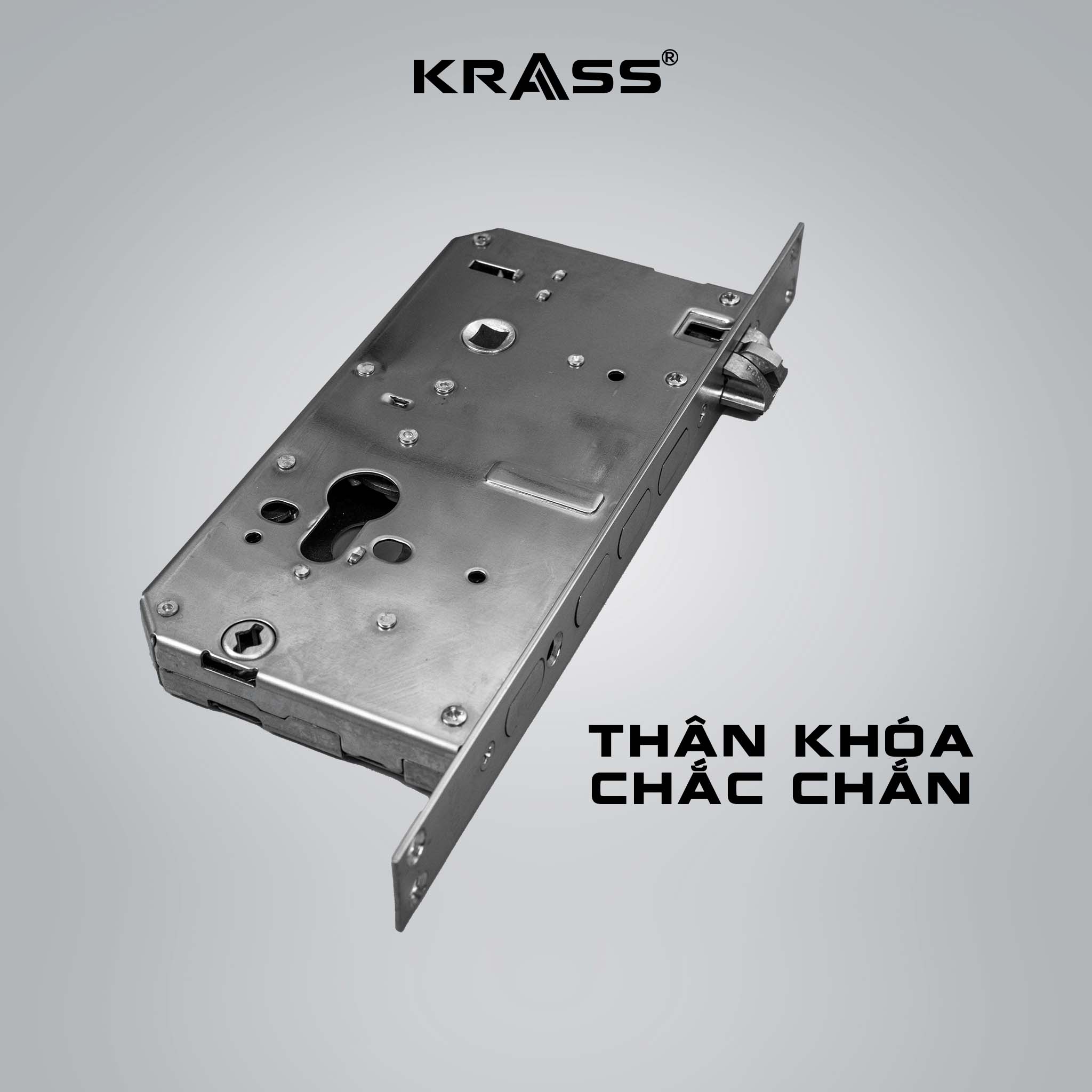 Khóa Cửa Điện Tử Krass H66 - Tiện Ích Mở Khóa Vân Tay Cho Mọi Gia Đình