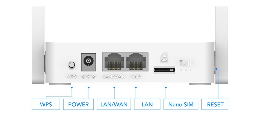 Router WiFi dùng SIM Cudy LT300 thiết kế nhỏ gọn, nguồn USB-C