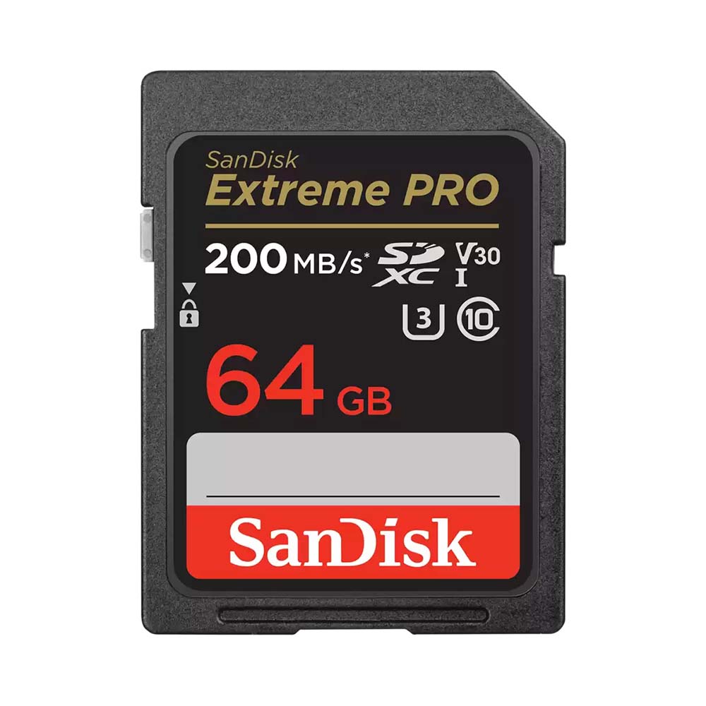 Thẻ nhớ SanDisk 64GB Extreme Pro – Chụp nhiều hơn, lưu trữ nhiều hơn