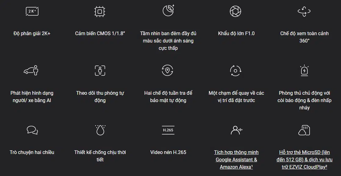 Tính năng nổi bật