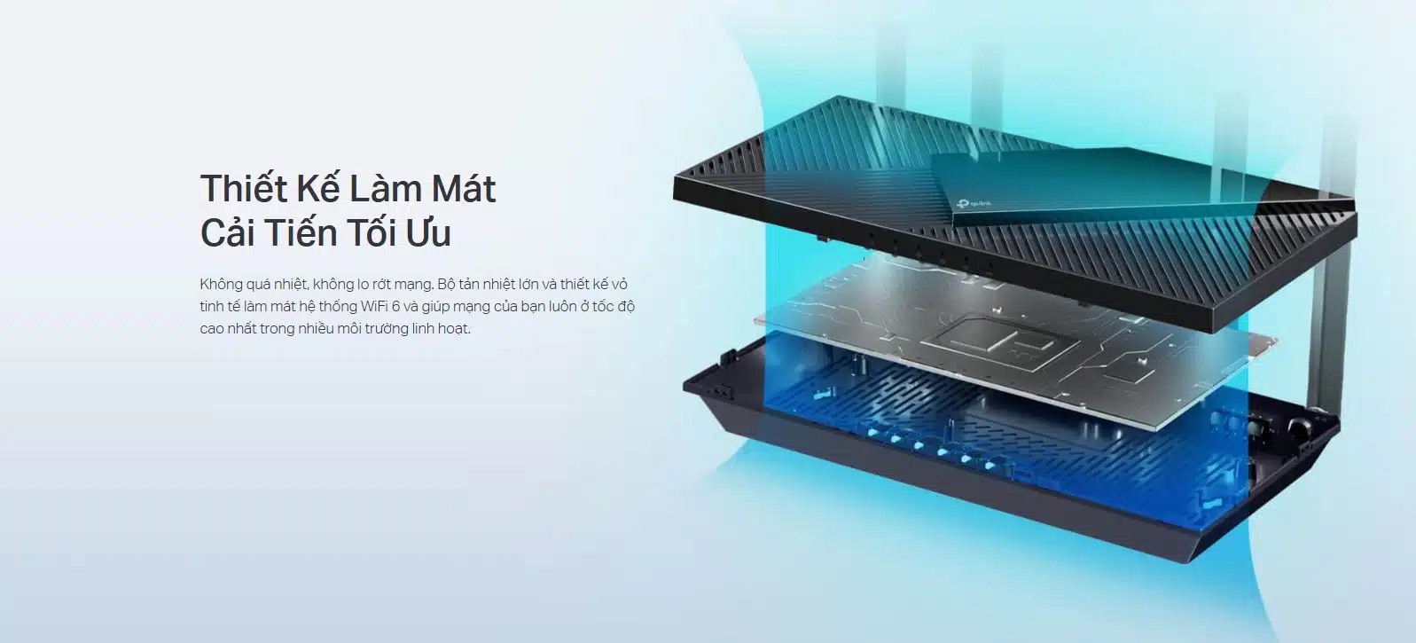 Router TP-Link Archer AX55 - Wi-Fi 6 Băng Tần Kép AX3000