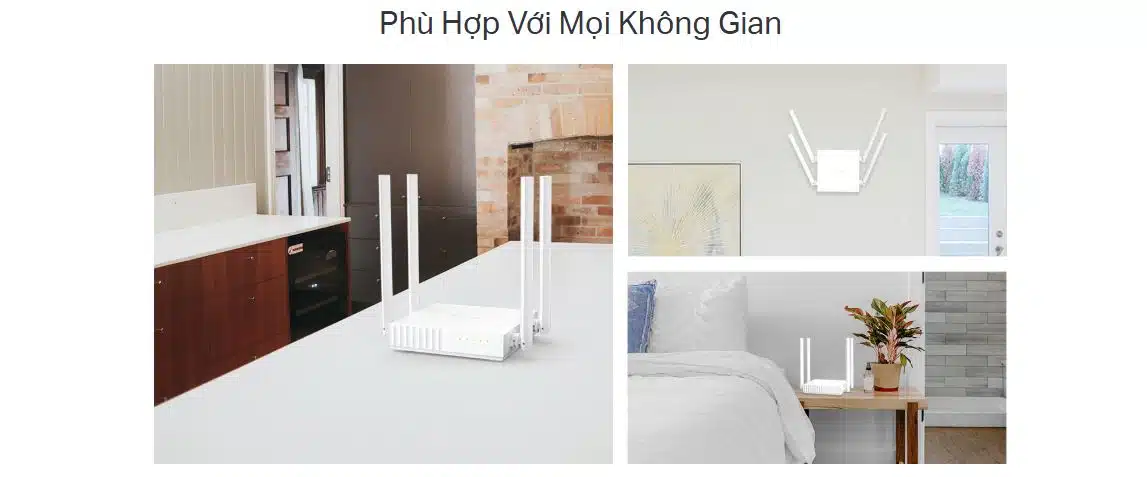 Router TP-Link Archer C24 - Bộ định tuyến Wi-Fi Băng Tần Kép AC750