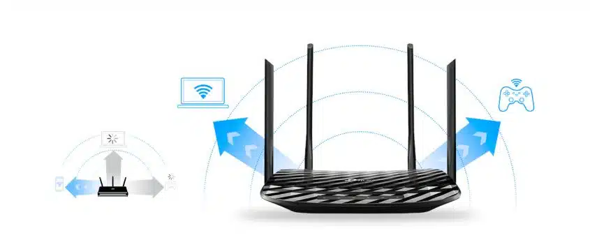 Router TP-Link Archer C6 V2 - Bộ định tuyến Wi-Fi MU-MIMO Gigabit AC1200