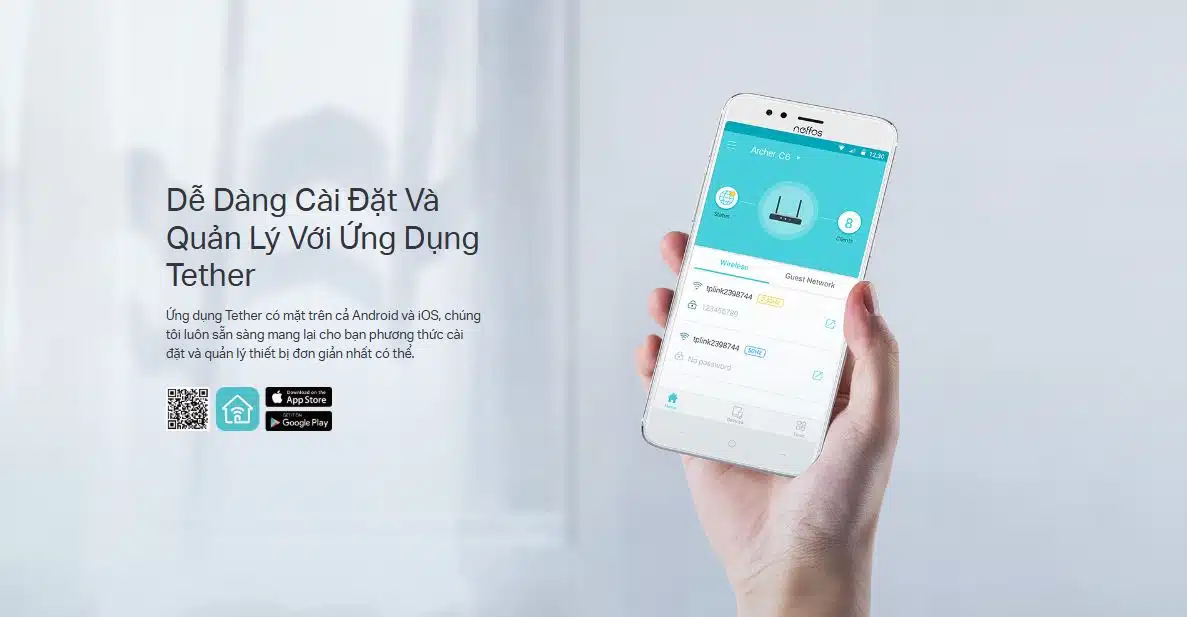 Router TP-Link Archer C6 V2 - Bộ định tuyến Wi-Fi MU-MIMO Gigabit AC1200