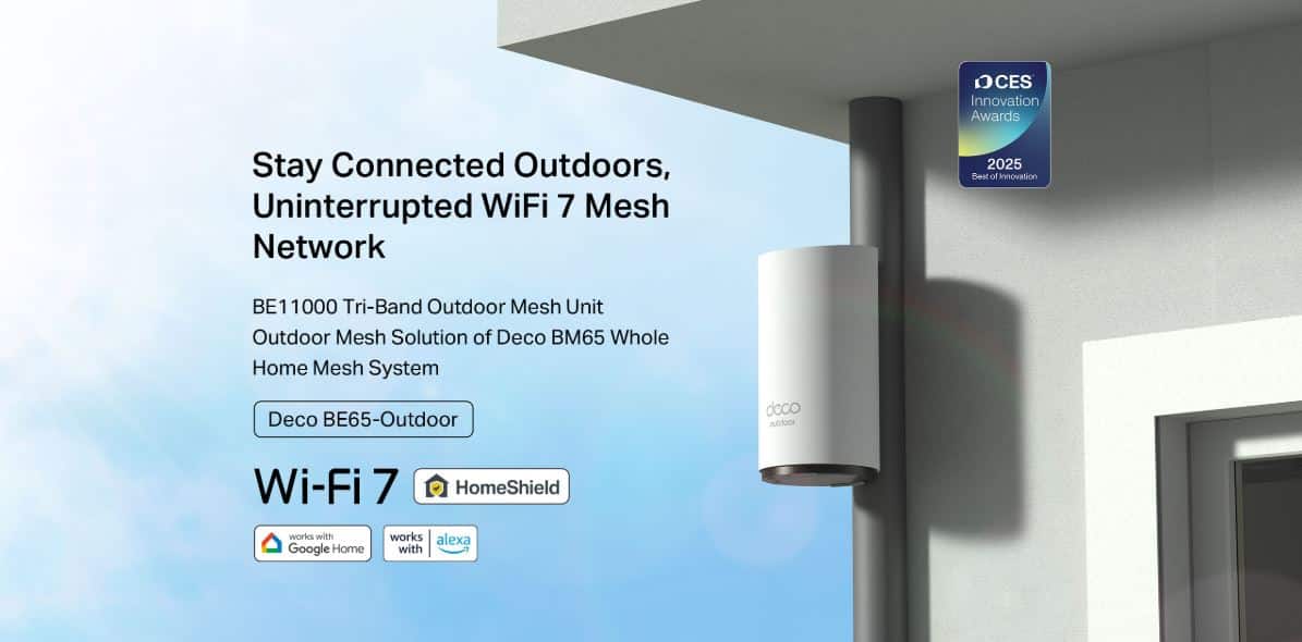 Bộ phát WiFi TP-Link Deco BE65 -Outdoor - WiFi 7, BE11000, 200 User