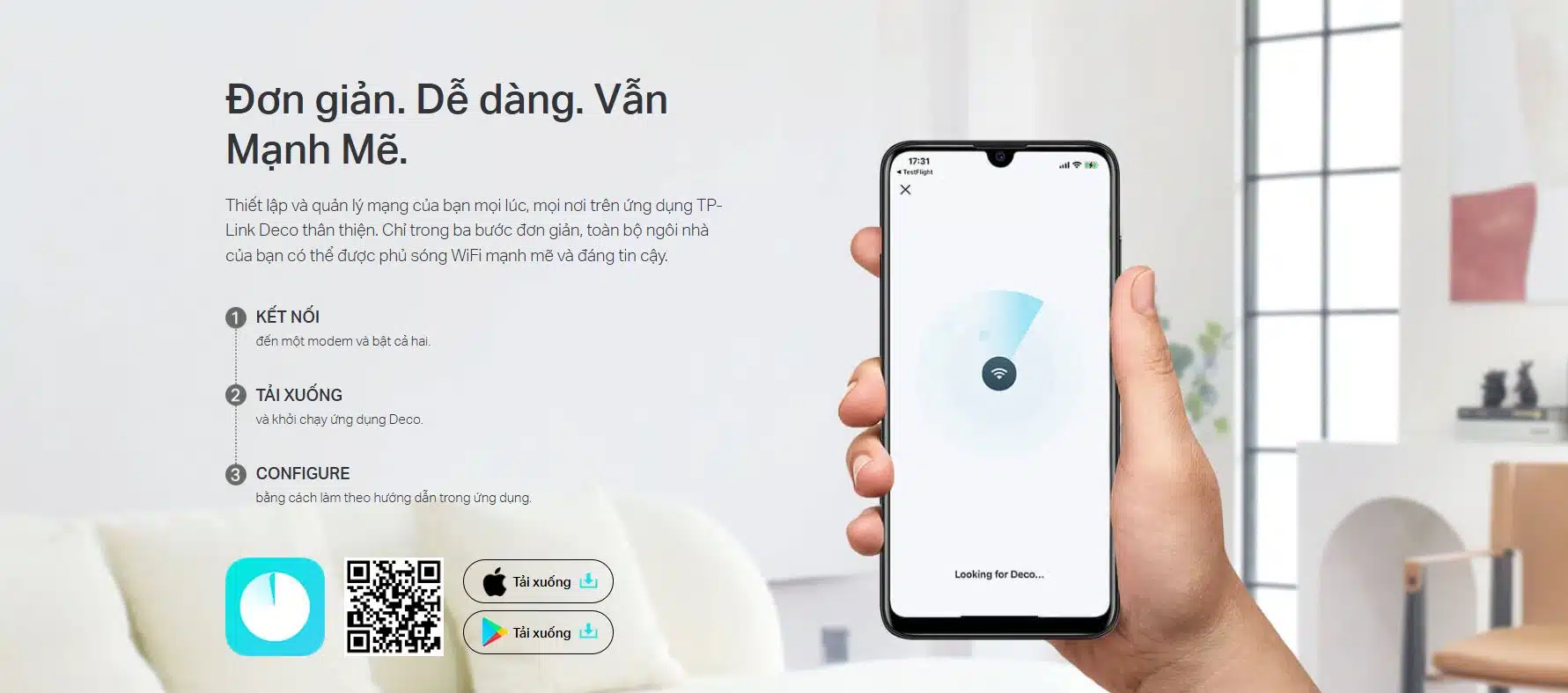 Thiết bị phát WiFi TP-Link Deco X10 - WiFi 6, AX1500, 120 User