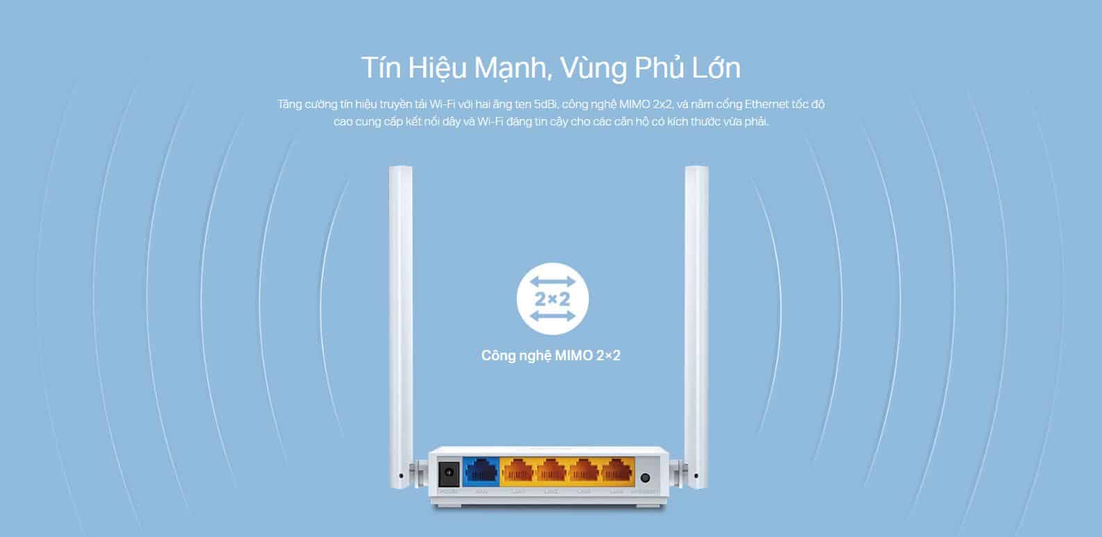 Router TP-Link TL-WR844N - Bộ định tuyến Wi-Fi Nhiều Chế Độ Tốc Độ 300 Mbps