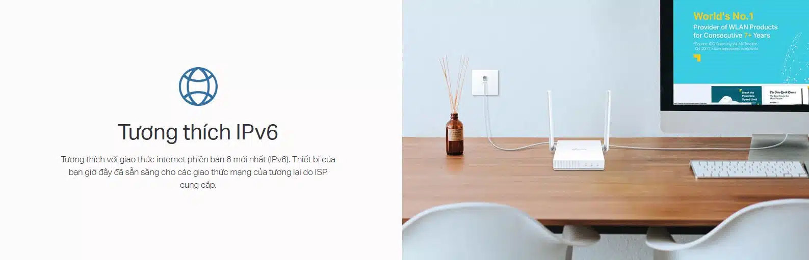 Router TP-Link TL-WR844N - Bộ định tuyến Wi-Fi Nhiều Chế Độ Tốc Độ 300 Mbps