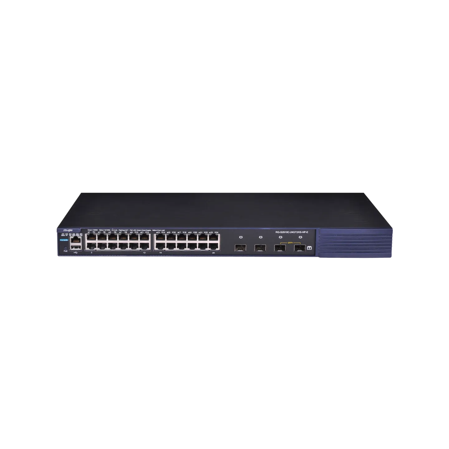 Ruijie RG-S2910C-24GT2XS-HP-E: Switch 24 Cổng Gigabit PoE+