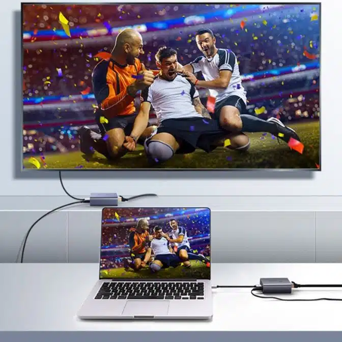 Bộ Truyền HDMI Nối Dài Qua Cáp Mạng Ugreen CM455 - Hỗ Trợ 70M, Hình Ảnh Full HD