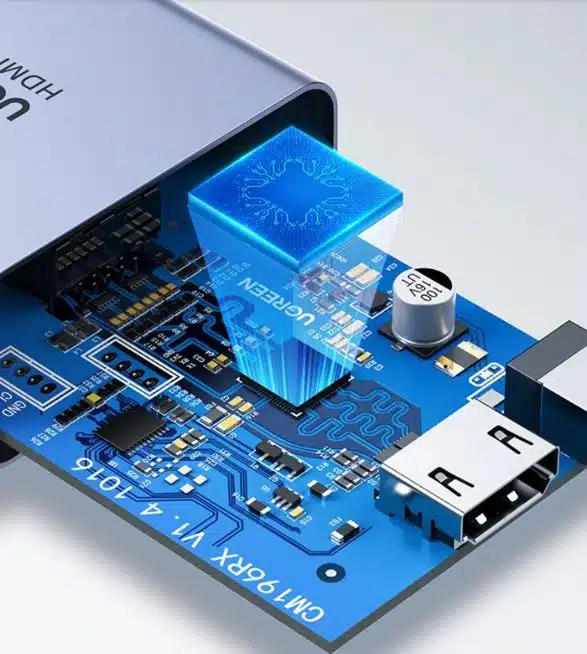 Bộ Truyền HDMI Nối Dài Qua Cáp Mạng Ugreen CM455 - Hỗ Trợ 70M, Hình Ảnh Full HD
