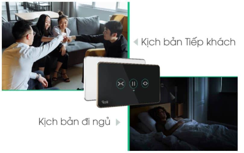 Công Tắc Rèm Thông Minh WiFi Rạng Đông CTCU.WF CN.REMT.2W.SP