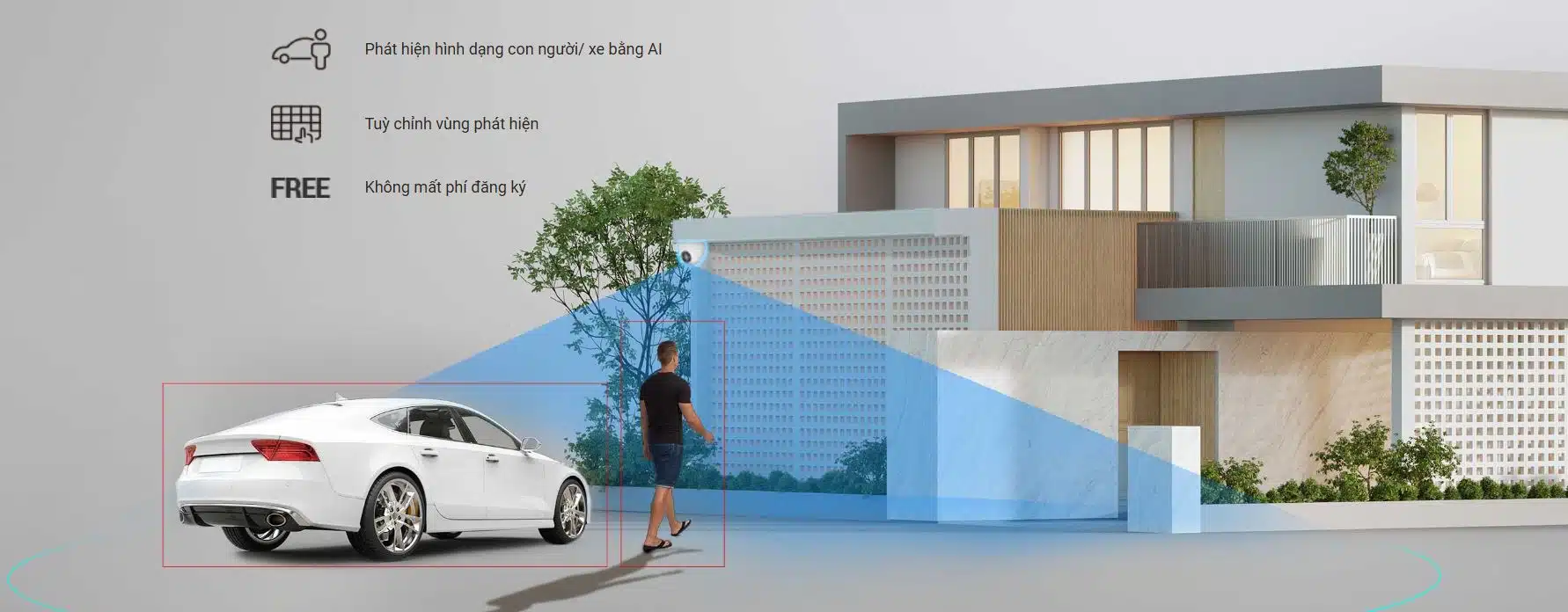 Camera WiFi Ngoài Trời EZVIZ H4 2K - 3MP, Màu Ban Đêm, Đàm Thoại 2 Chiều