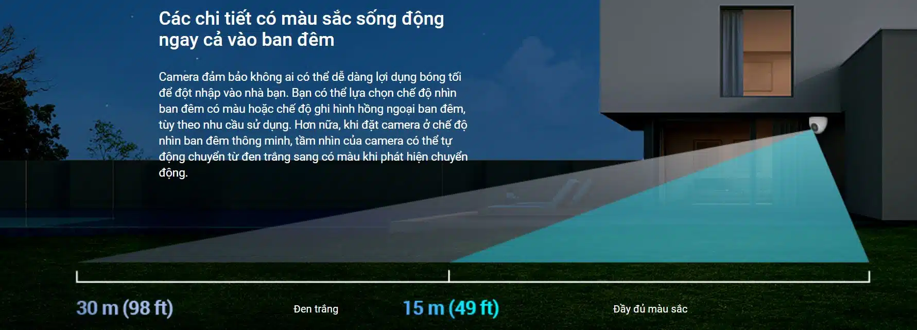 Camera WiFi Ngoài Trời EZVIZ H4 2K - 3MP, Màu Ban Đêm, Đàm Thoại 2 Chiều