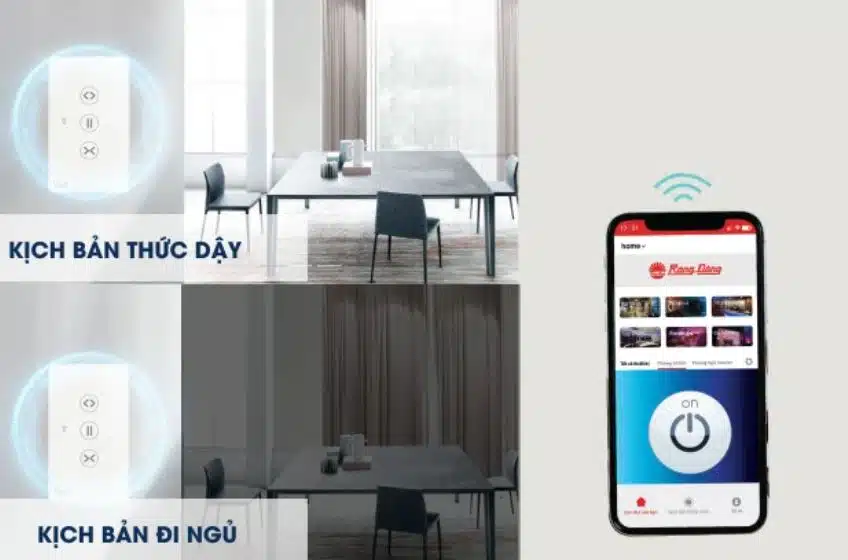Công Tắc Thông Minh WiFi Rạng Đông CTCU.WF CN.01T.2W.SP MN - 3000W / 300W
