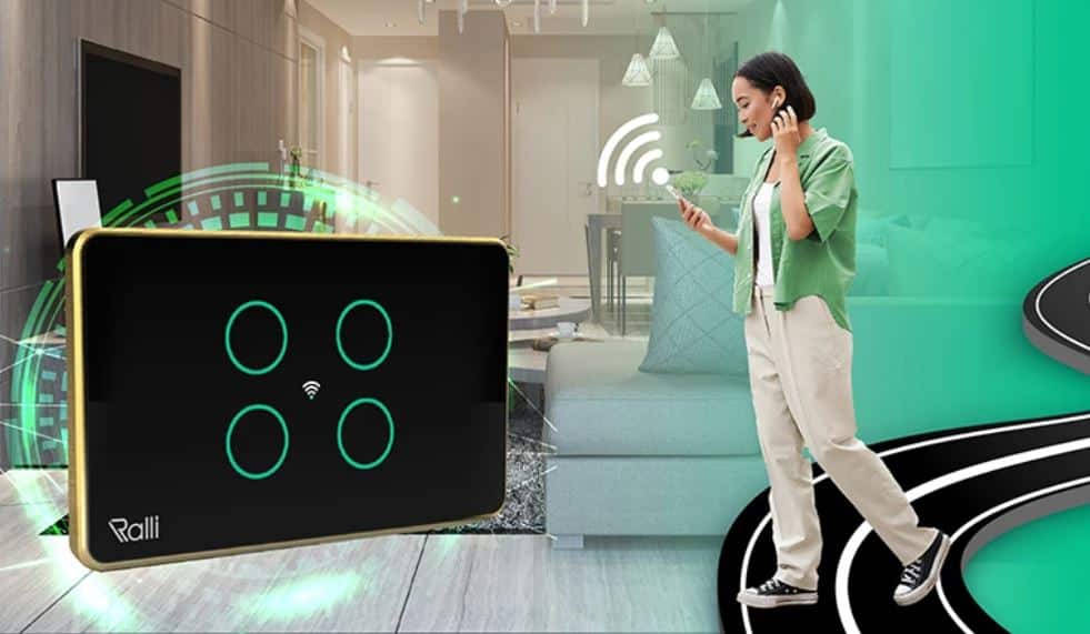 Công Tắc Thông Minh WiFi Rạng Đông CTCU.WF CN.01T.2W.SP - 3000W