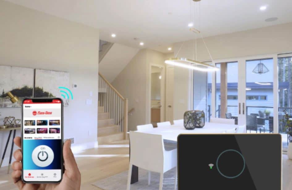 Công Tắc Thông Minh WiFi Rạng Đông CTCU.WF CN.01T - 3000W