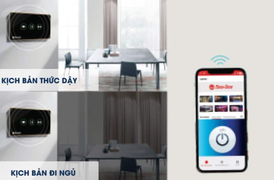 Công Tắc Thông Minh WiFi Rạng Đông CTCU.WF CN.01T - 3000W
