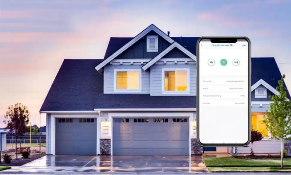 Công Tắc Cửa Cuốn Thông Minh WiFi Rạng Đông CTCU.WF CN.DOT