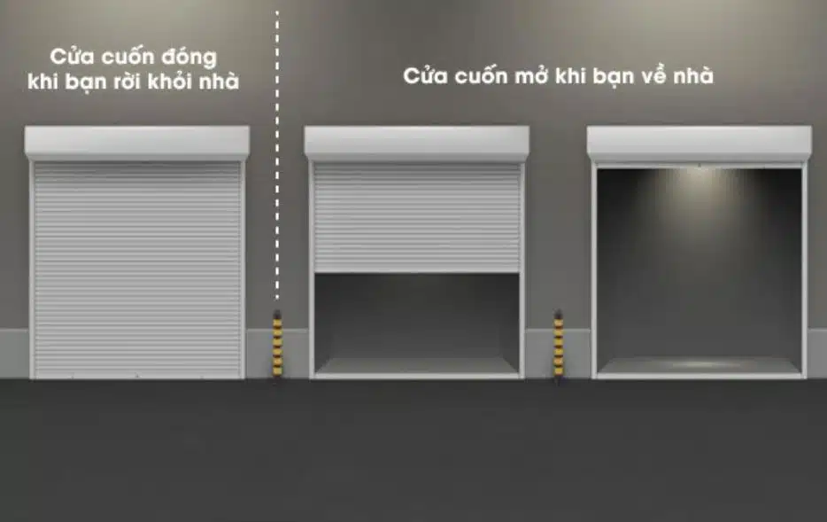 Công Tắc Cửa Cuốn Thông Minh WiFi Rạng Đông CTCU.WF CN.DOT