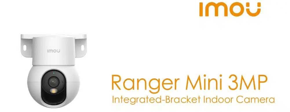 Camera WiFi IMOU IPC-K2MP-3H1WE (Ranger Mini) 2K - 3MP, Full Color, WiFi 6