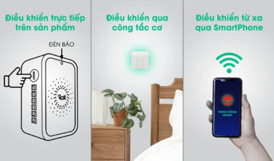 Công Tắc Thông Minh Chuyển Mạch Rạng Đông CT.WF.ON/OFF - Kết Nối WiFi