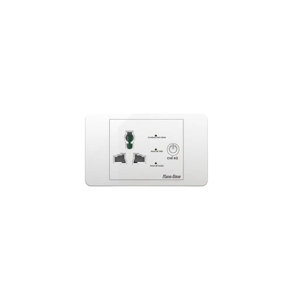Rạng Đông OC03.MB 16A – Ổ Cắm Máy Bơm Cách Điện An Toàn