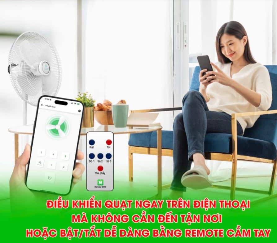 Ổ Cắm Quạt Thông Minh WiFi Hunonic SK18 – Điều Khiển Tốc Độ Quạt Dễ Dàng