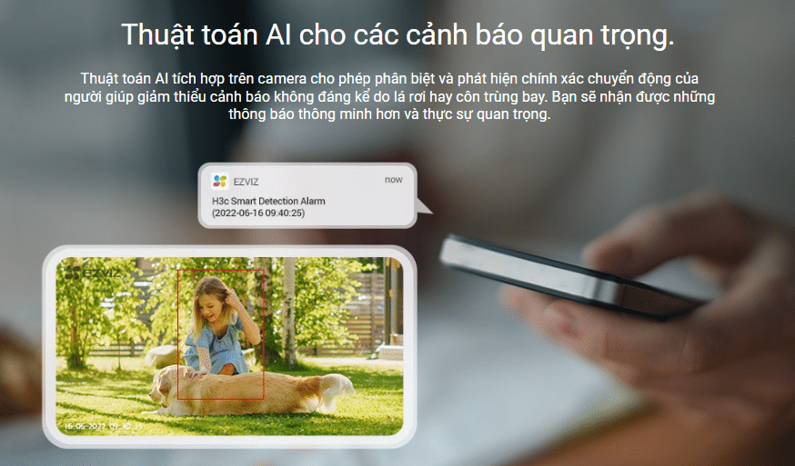 Phát hiện thông minh bằng AI