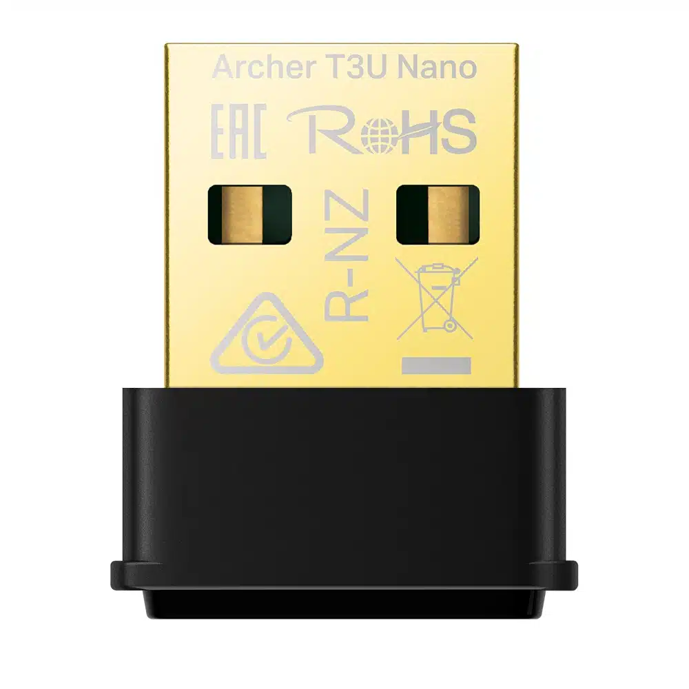 Card mạng USB WiFi TP-Link Archer T3U Nano – WiFi 5, AC1300