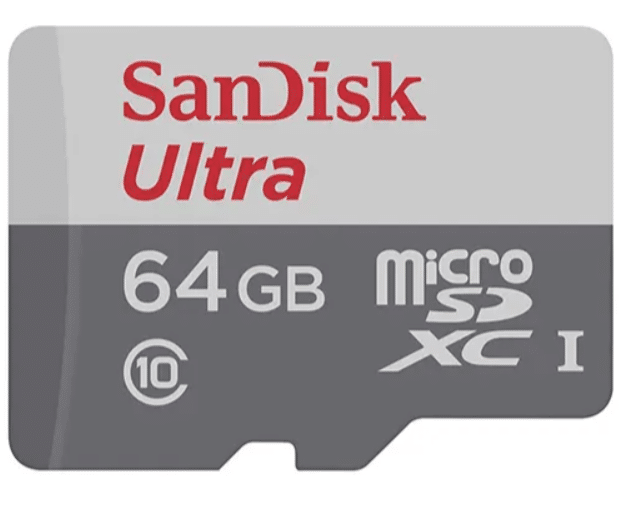 Thẻ Nhớ MicroSD 64GB SanDisk Ultra - Class 10 UHS-I, 100MB/s, Chuyên Dụng Cho Camera IP