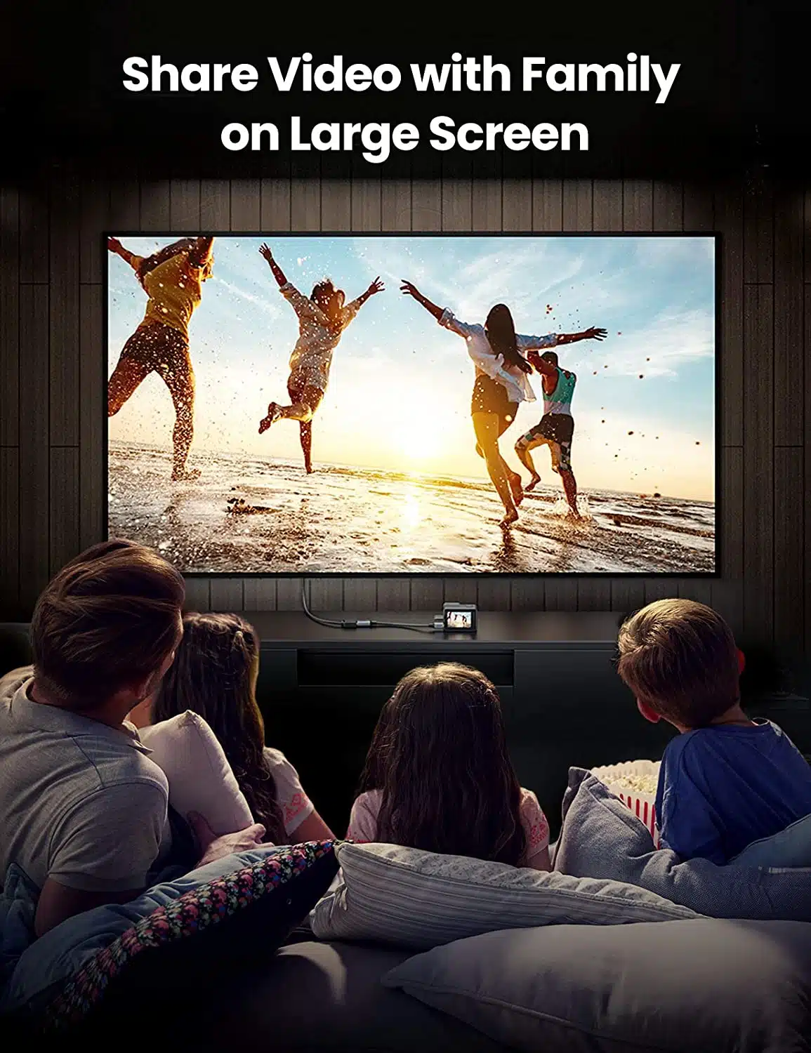 Cáp chuyển đổi Micro HDMI sang HDMI Ugreen HD149 (10553) - Cáp 0.25m, 4K60Hz/3D