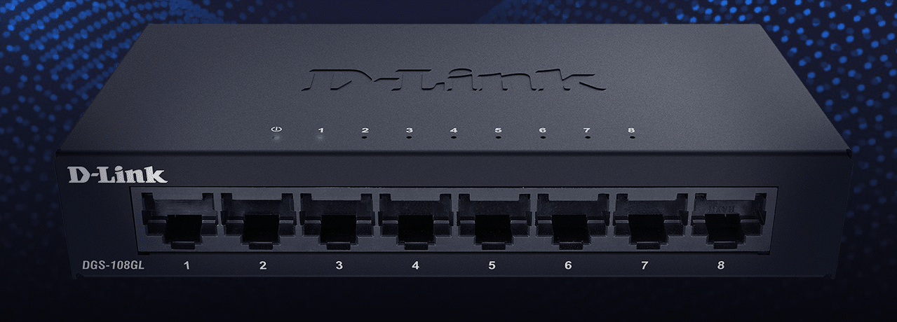 8 Cổng Gigabit - Tốc Độ Vượt Trội