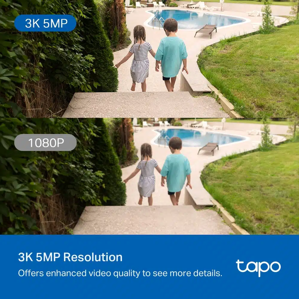 Hình Ảnh 3K 5MP Sắc Nét & Quay Quét Toàn Diện