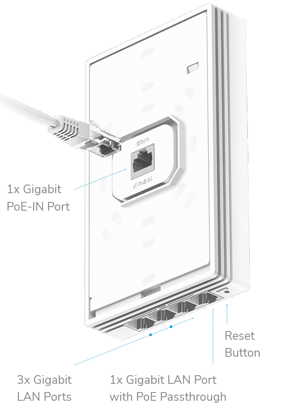 Switch Gigabit 5 Cổng & PoE Out Tiện Lợi