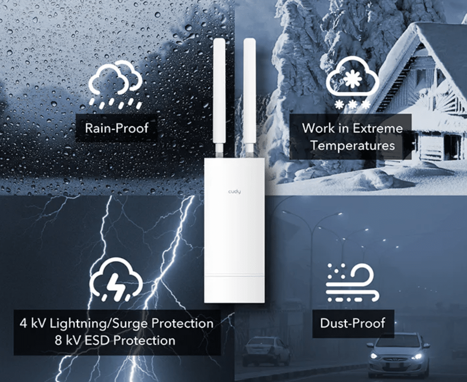 Chống Chịu Thời Tiết IP65 & Bảo Vệ Toàn Diện