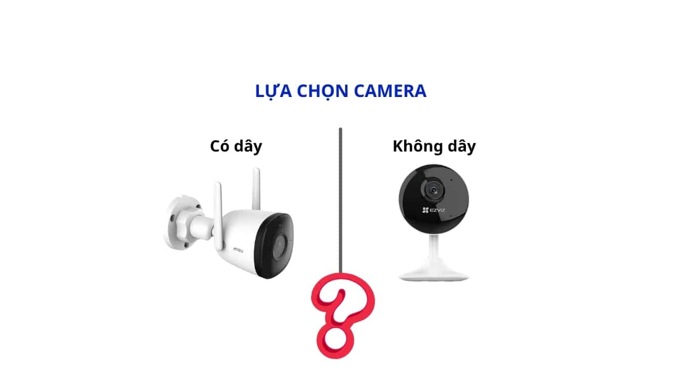 so sánh camera wifi và camera có dây