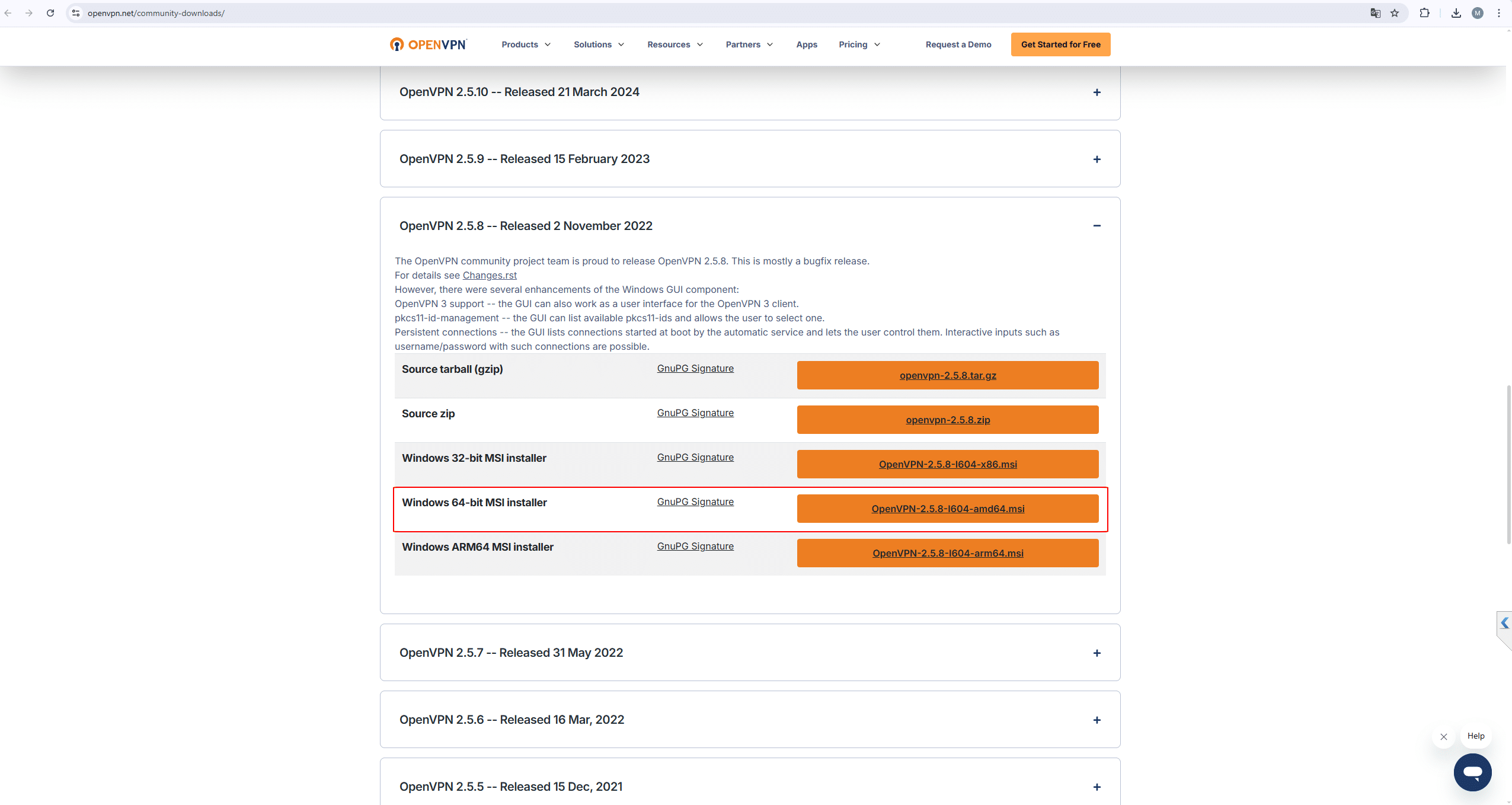 Tải và cài đặt phần mềm OpenVPN