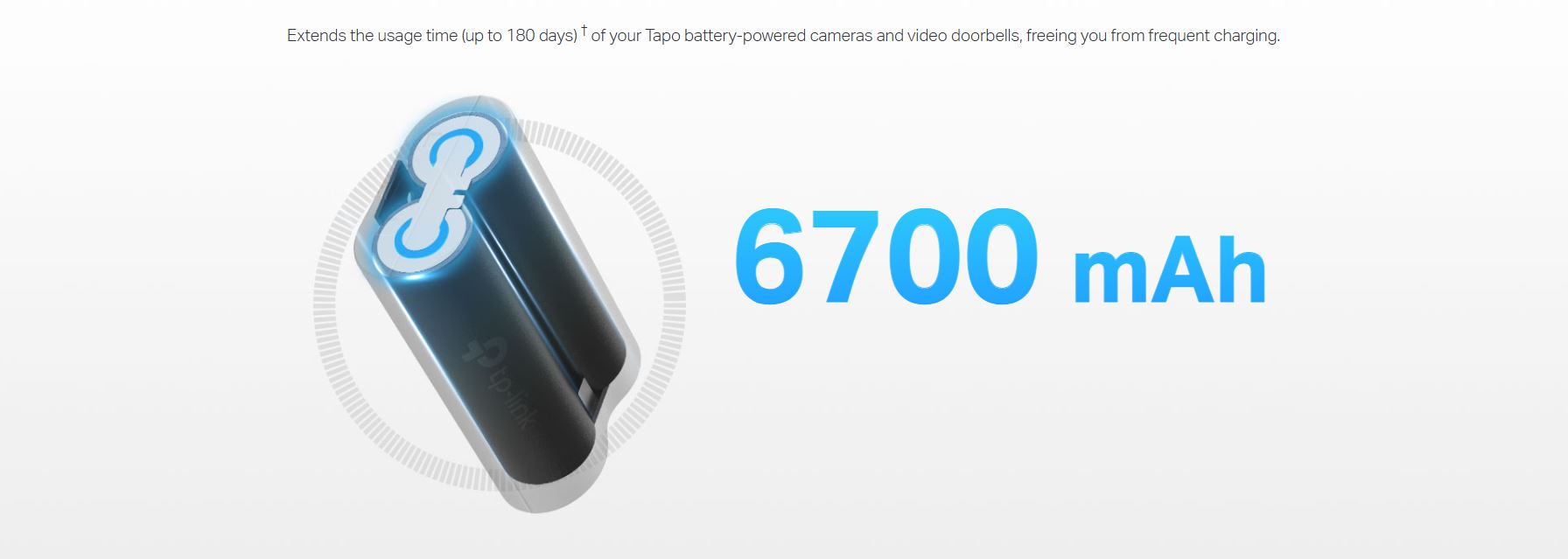 Pin Dự Phòng Tapo A100 Cho Camera, Chuông Cửa – Giải Pháp Khi Mất Điện