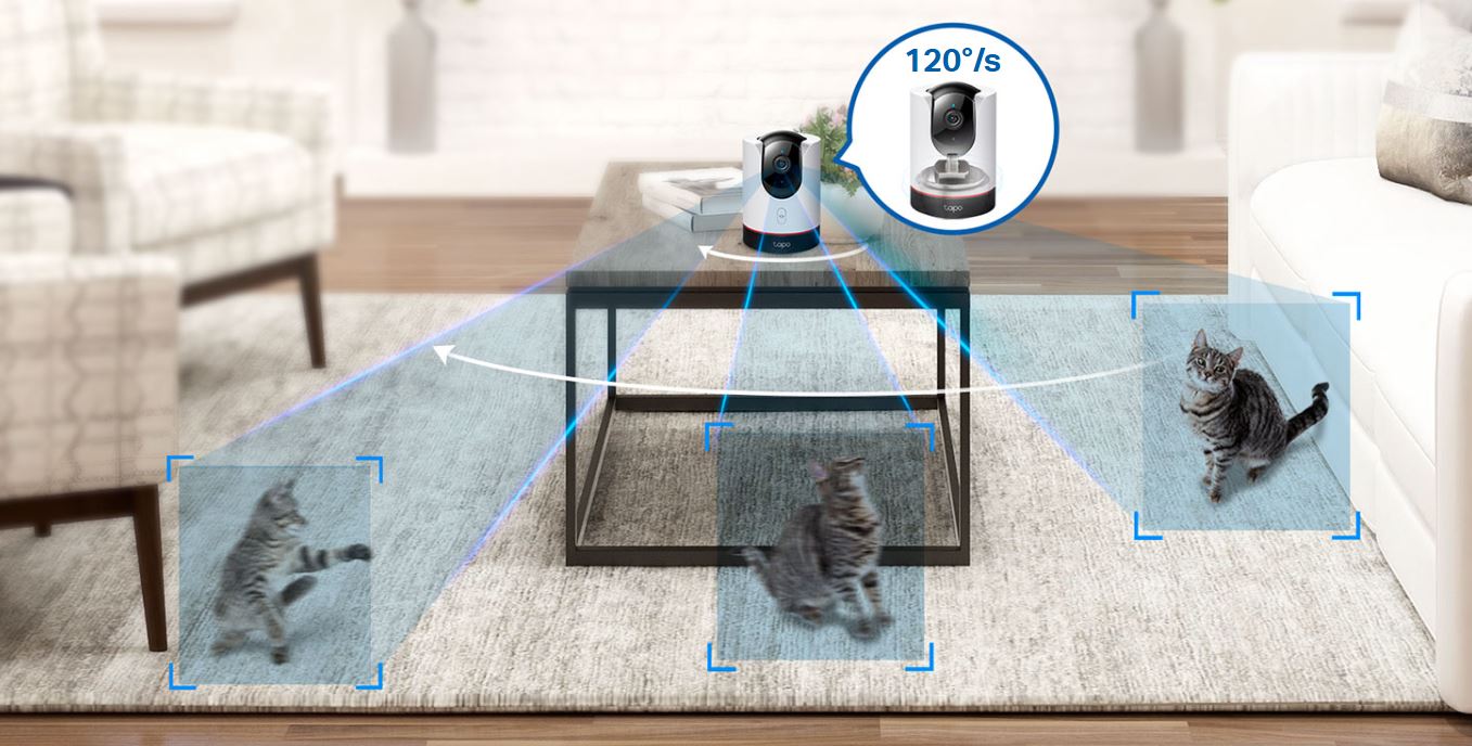 Camera Tapo C225 2K – Camera TP-Link Full HD, Camera WiFi 360, Phát Hiện AI Thông Minh