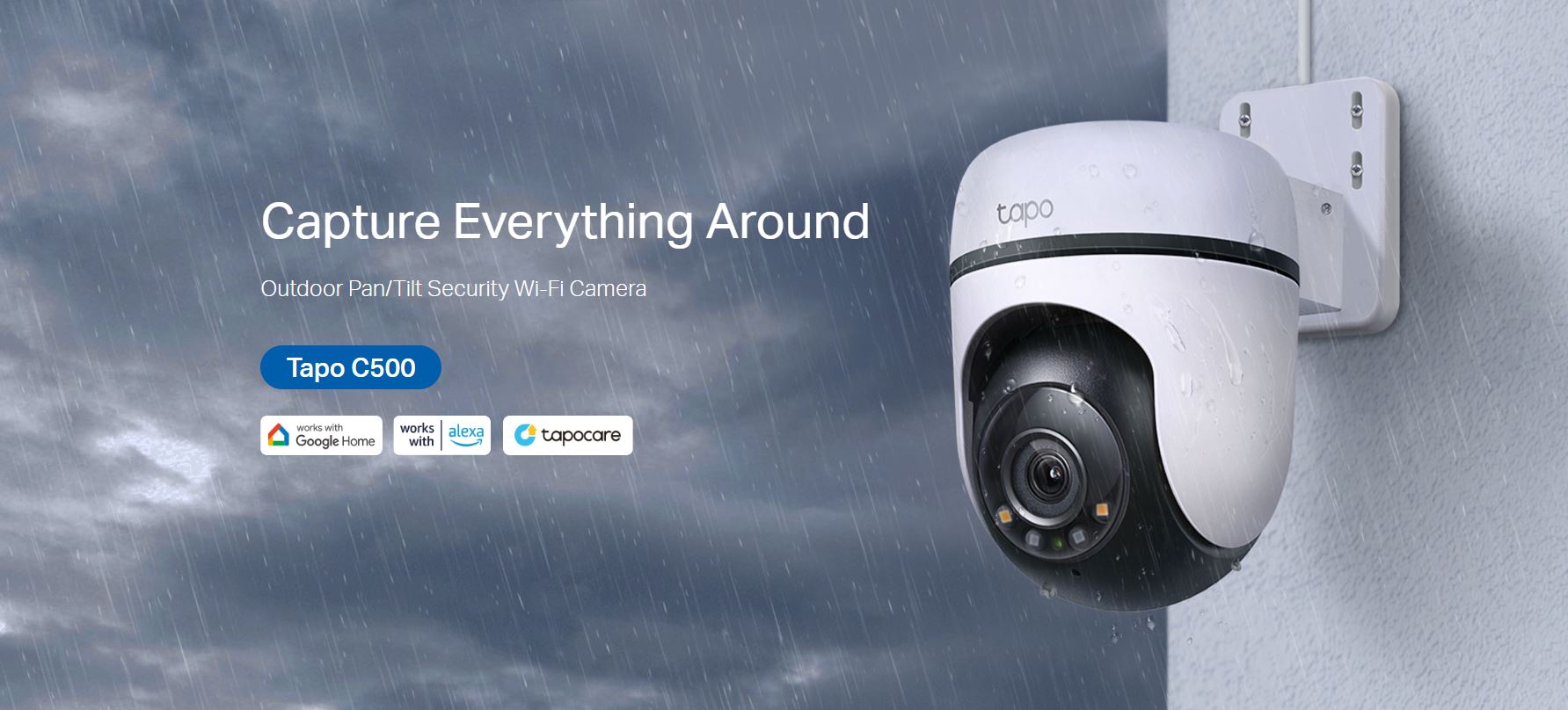 Camera Tapo C500 2MP – Camera TP-Link Full HD, Camera WiFi Ngoài Trời, Xoay 360 Độ