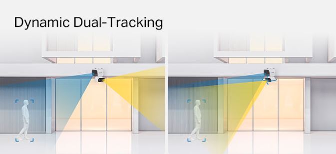 Camera Tapo C6165D 4K – Camera TP-Link Ống Kính Kép, Camera WiFi Ngoài Trời, Có Màu Ban Đêm